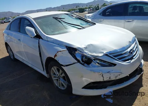 2014 Hyundai Sonata Gls from USA, damaged, VIN 5NPEB4AC8EH927158